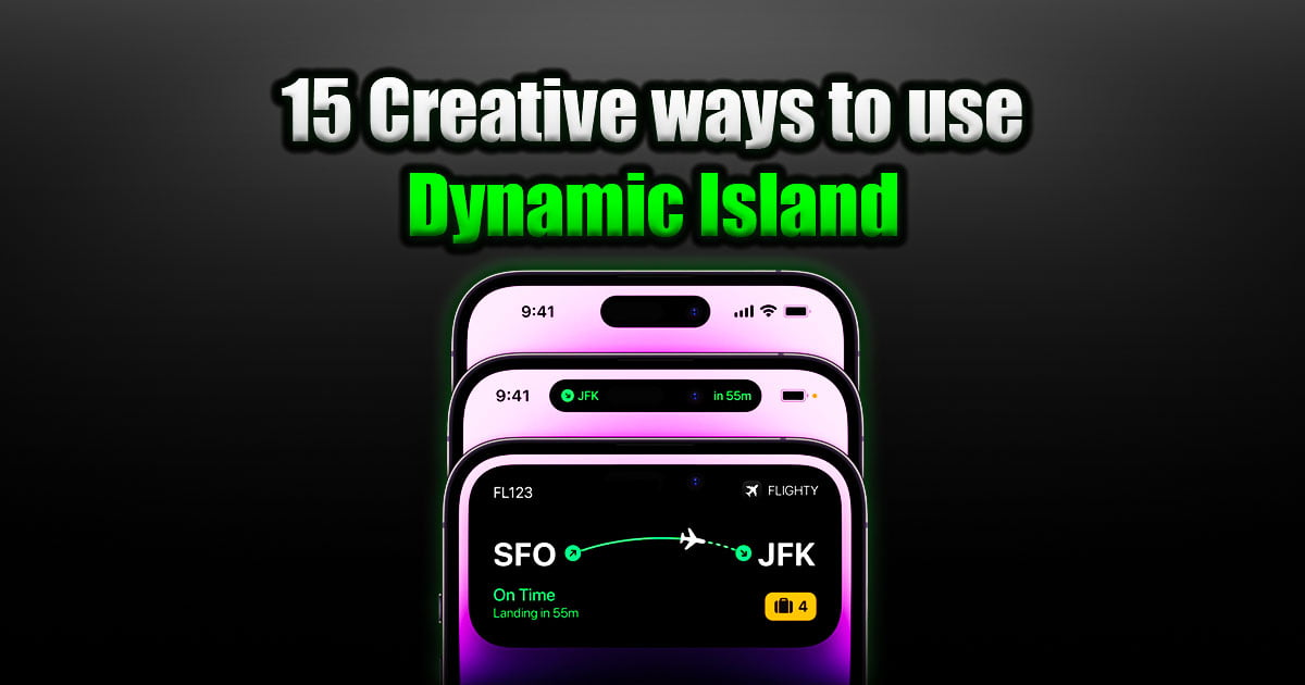 Creative Ways to Use Dynamic Island