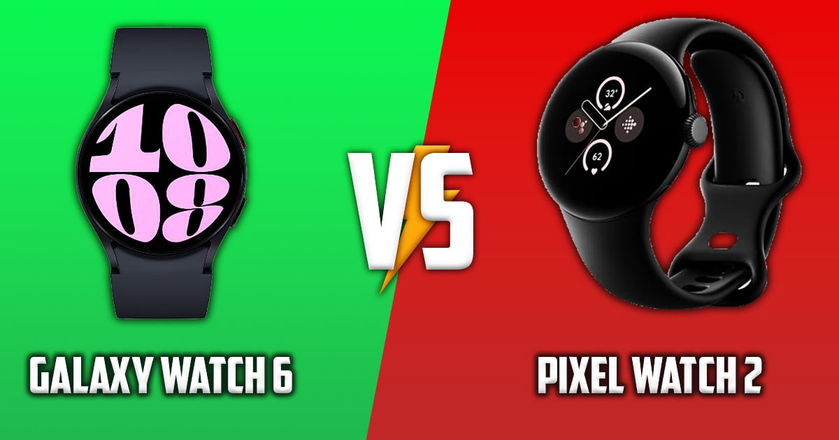 Samsung Galaxy Watch 6 vs. Pixel Watch 2